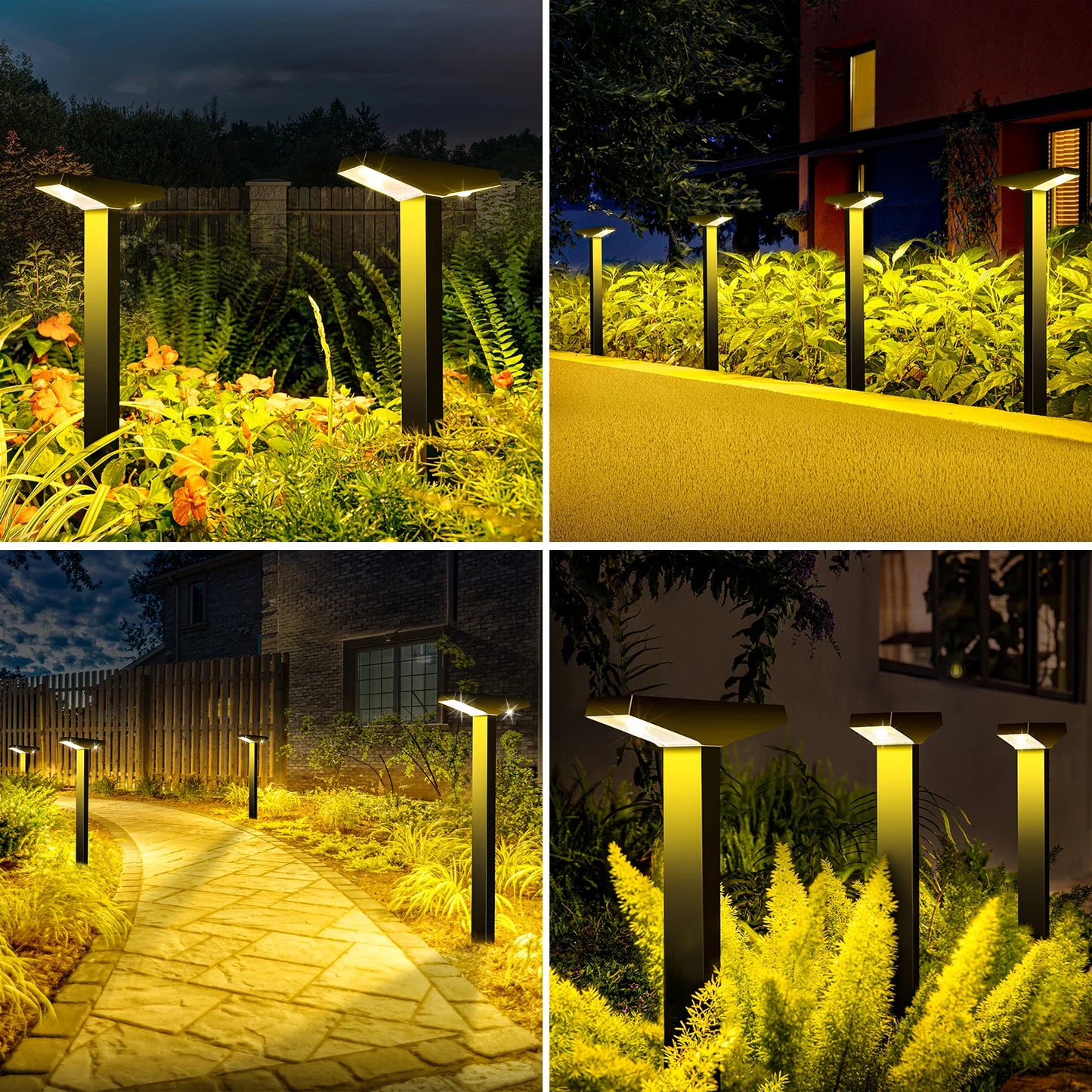 Solar Lawn Light Outdoor Waterproof Ground Lamp for Yard,Path,Garden,Lawn,Camping,Outdoor,Deck Atmosphere Decor Landscape
