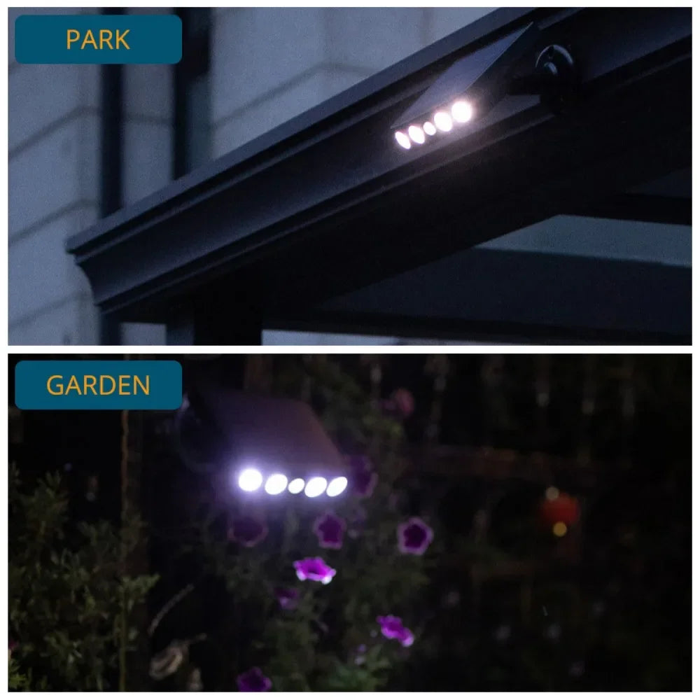 Solar Lights Outdoor Household Courtyard Lawn Garden Wall Light Rural Outdoor Lighting Sensor Monitoring Street Light