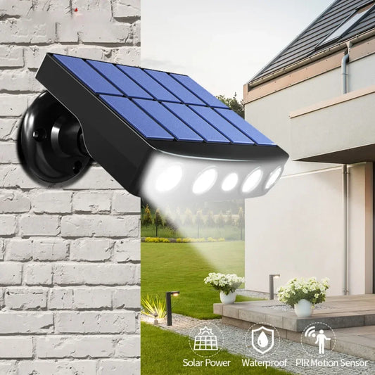 Solar Lights Outdoor Household Courtyard Lawn Garden Wall Light Rural Outdoor Lighting Sensor Monitoring Street Light