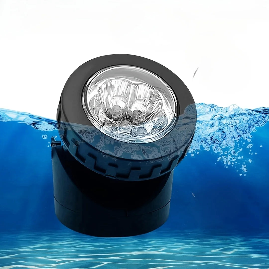 Solar Pond Lights Underwater Pond Lights IP65 Waterproof LED Landscape Spotlights for Garden Patio Fountain Pool Waterfall Decor