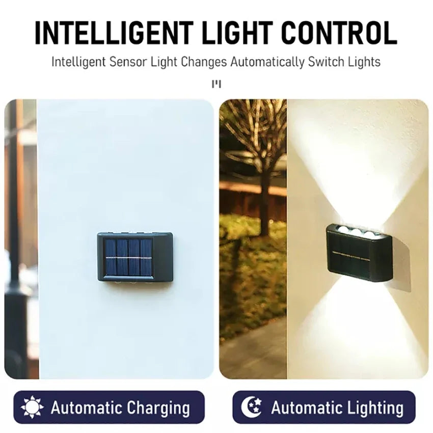Solar Outdoor Wall Lamp