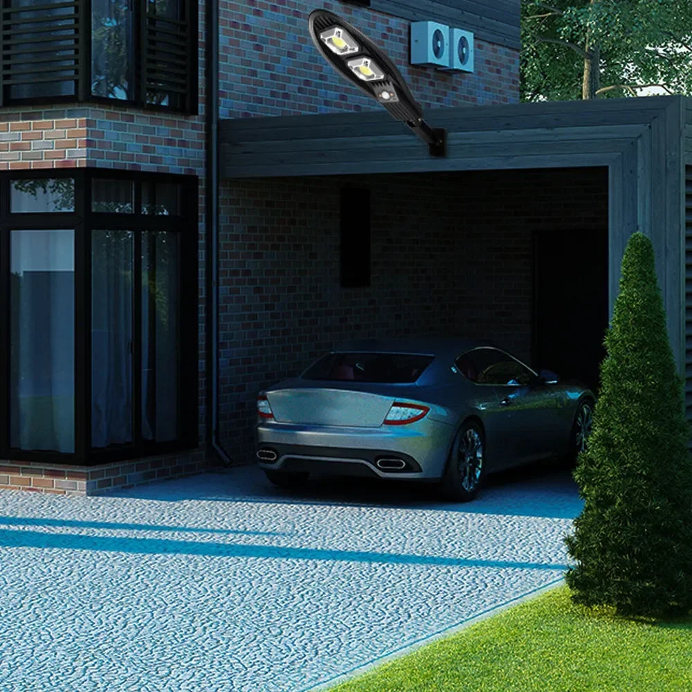 Newest LED Solar Light Outdoor Solar Lamp Powered Sunlight Waterproof PIR Motion Sensor Street Light for Garden Decoration Hot