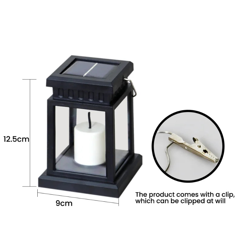 Solar Lights Outdoor LED String Light Waterproof Lantern Hanging Garden Outdoor Decorative Landscape Lights Garden Garage Patio
