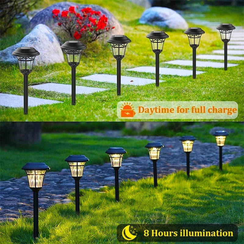 Solar LED Garden Lights Outdoor