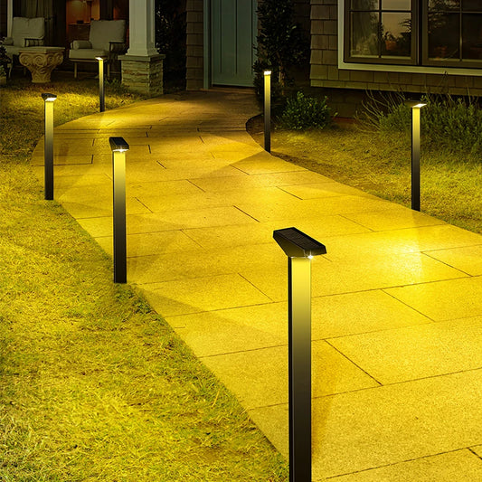 Solar Lawn Light Outdoor Waterproof Ground Lamp for Yard,Path,Garden,Lawn,Camping,Outdoor,Deck Atmosphere Decor Landscape
