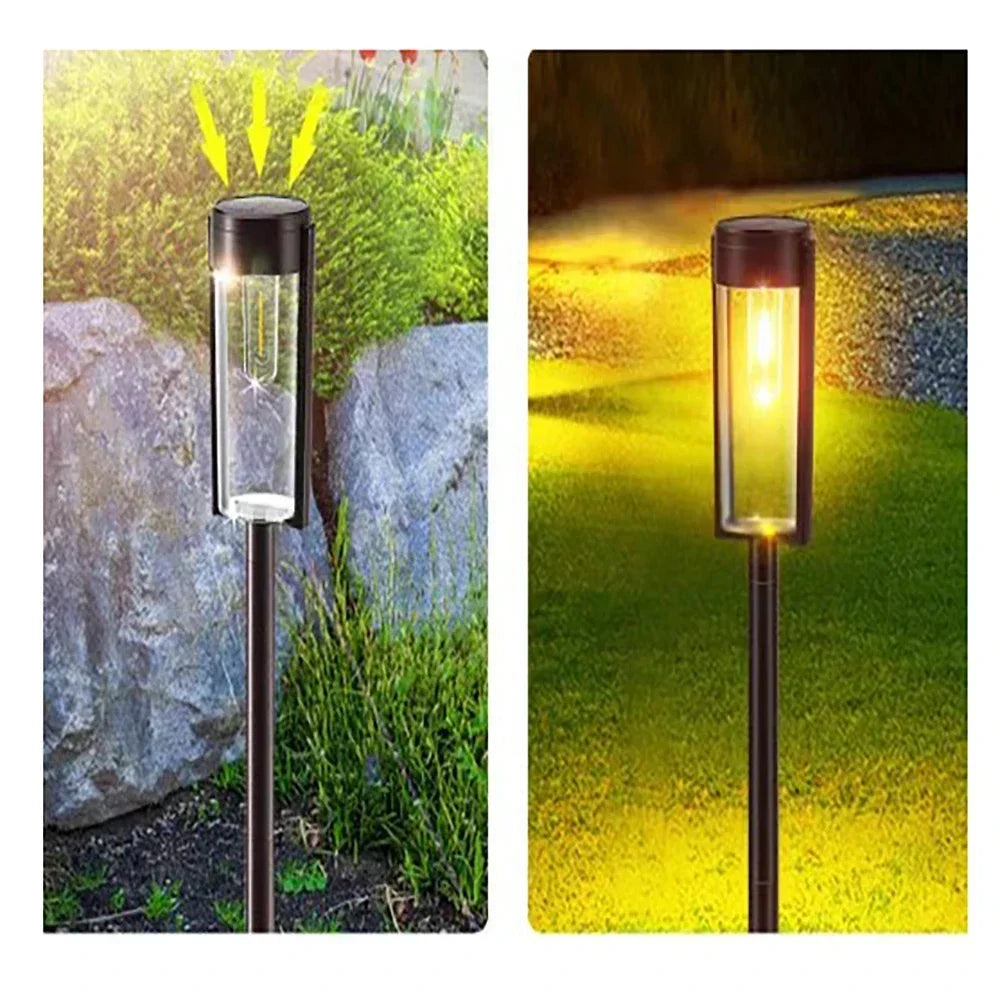 Solar Wall Lights LED Outdoor Waterproof  Hanging Tungsten Lamp Balcony Garden Corridor Porch Light Home Decoration Lighting