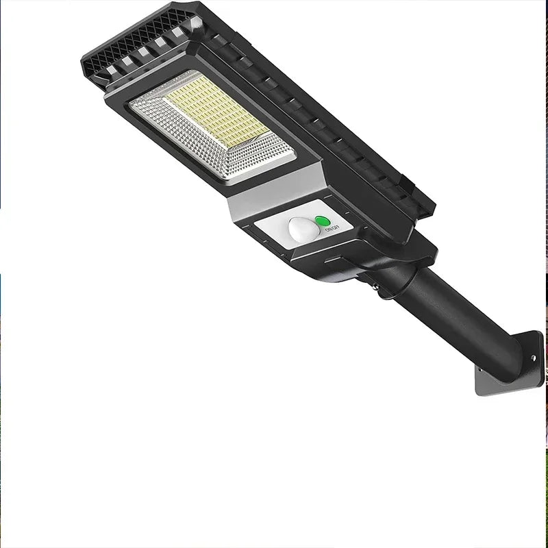 2 pecs Solar Street Light Super Bright Outdoor 156LED Wall Lamp Waterproof Motion Sensor Garage Garden Fence