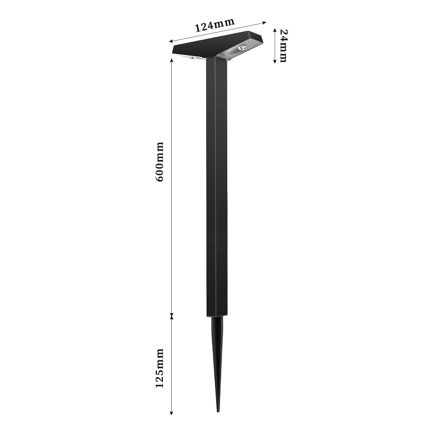 Solar Lawn Light Outdoor Waterproof Ground Lamp for Yard,Path,Garden,Lawn,Camping,Outdoor,Deck Atmosphere Decor Landscape