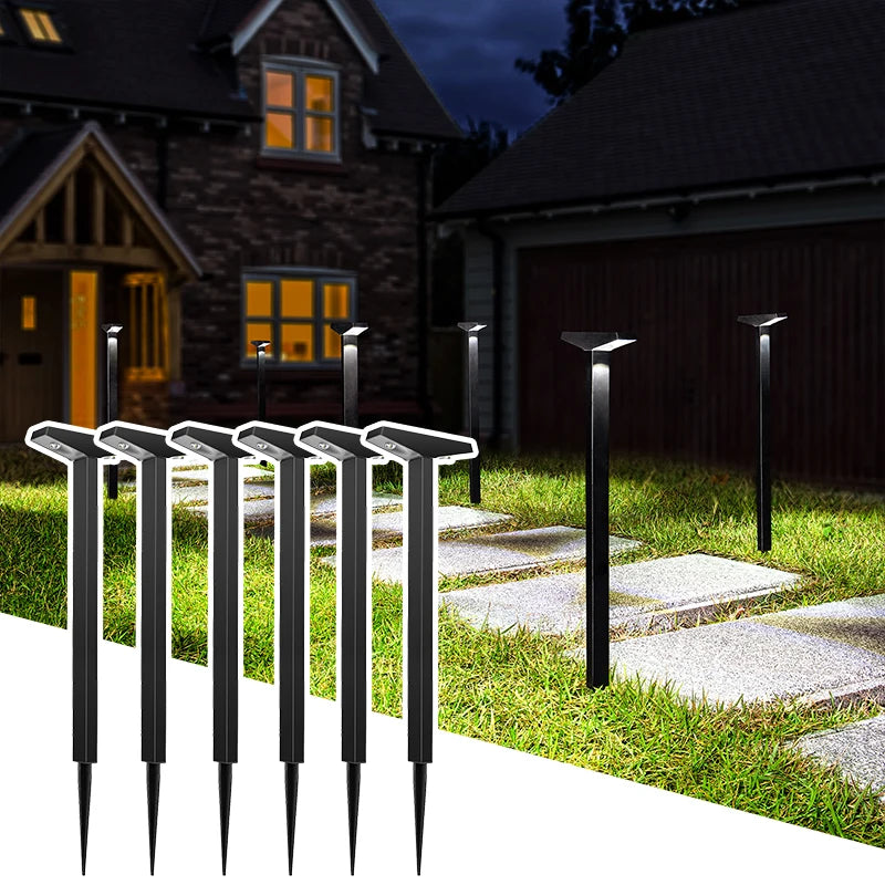 Solar Lawn Light Outdoor Waterproof Ground Lamp for Yard,Path,Garden,Lawn,Camping,Outdoor,Deck Atmosphere Decor Landscape