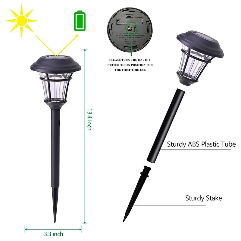 Solar LED Garden Lights Outdoor