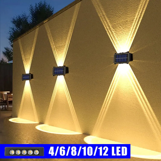 Solar Outdoor Wall Lamp