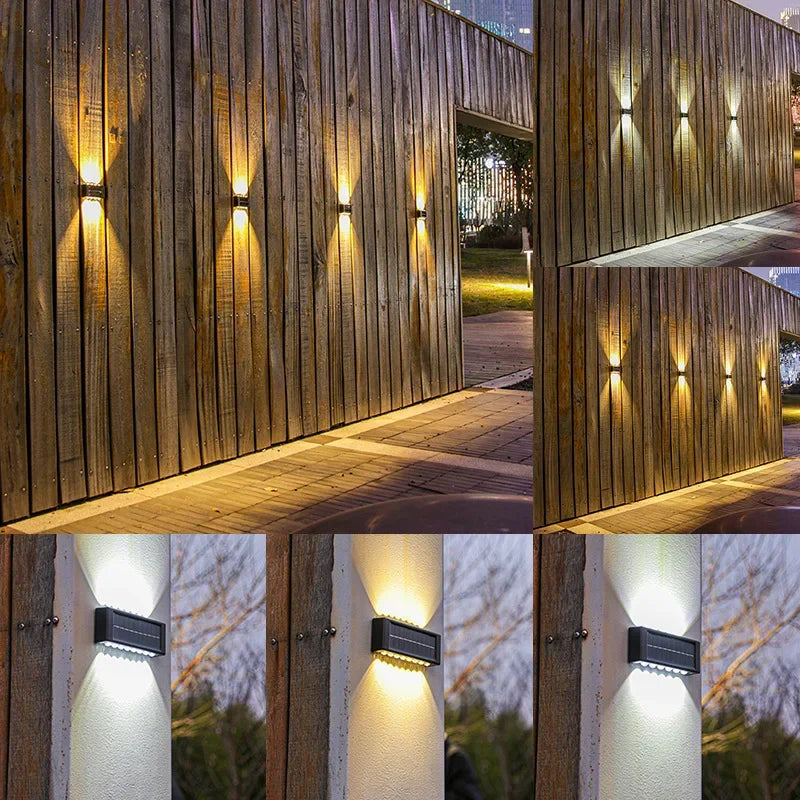 Solar Outdoor Wall Lamp