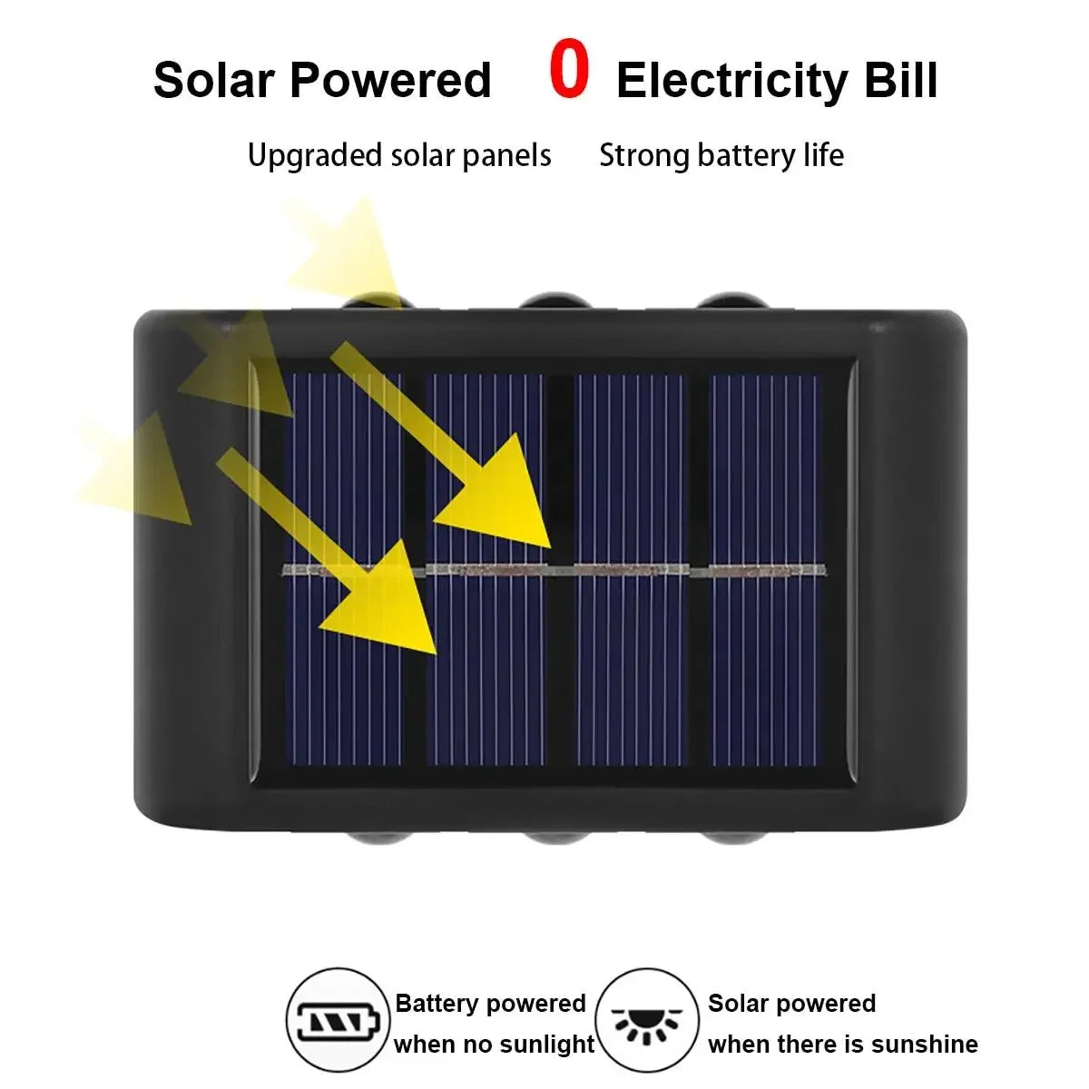 Solar Outdoor Wall Lamp