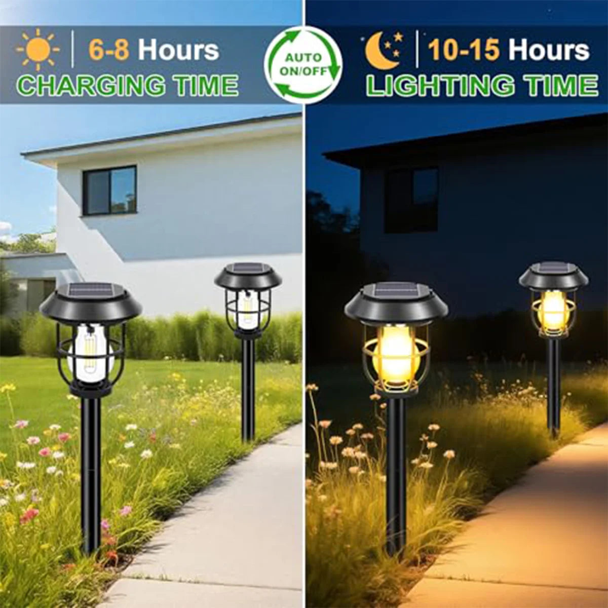 Solar Motion Sensor Led Wall Camping Lawn Lamp Outdoor Lanterns Lights Powered Yard Decorative Light Waterproof Garden Induction