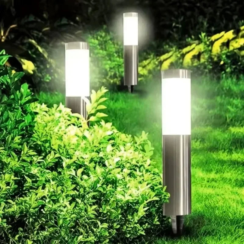 1/2/4/6 Pcs Solar Floor Lamp Waterproof Motion Sensor