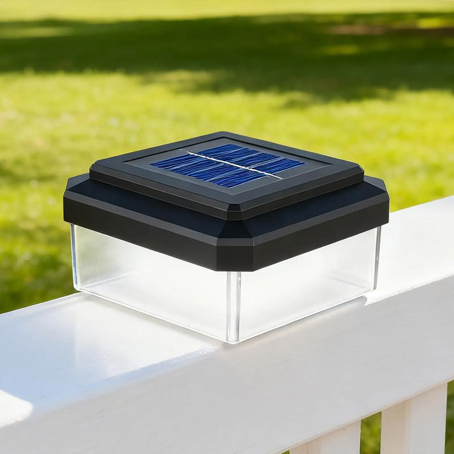 Solar Post Lights Waterproof Decoration Modern Lamp Outdoor Deck Fence Post Solar Lights For Outdoor Garden Patio Porch Yard