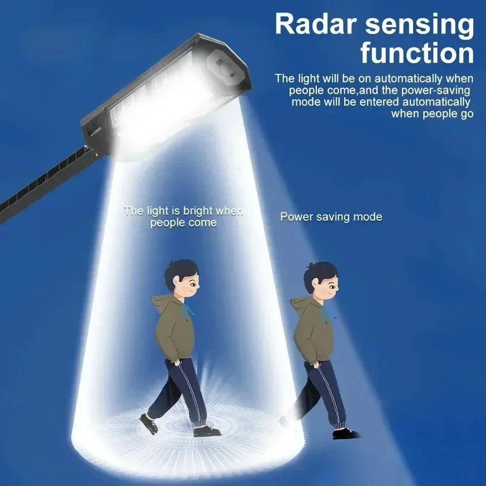 Newest Solar LED Light 300000LM Outdoor Solar Lamp Of Motion Sensor 4 Mode Waterproof