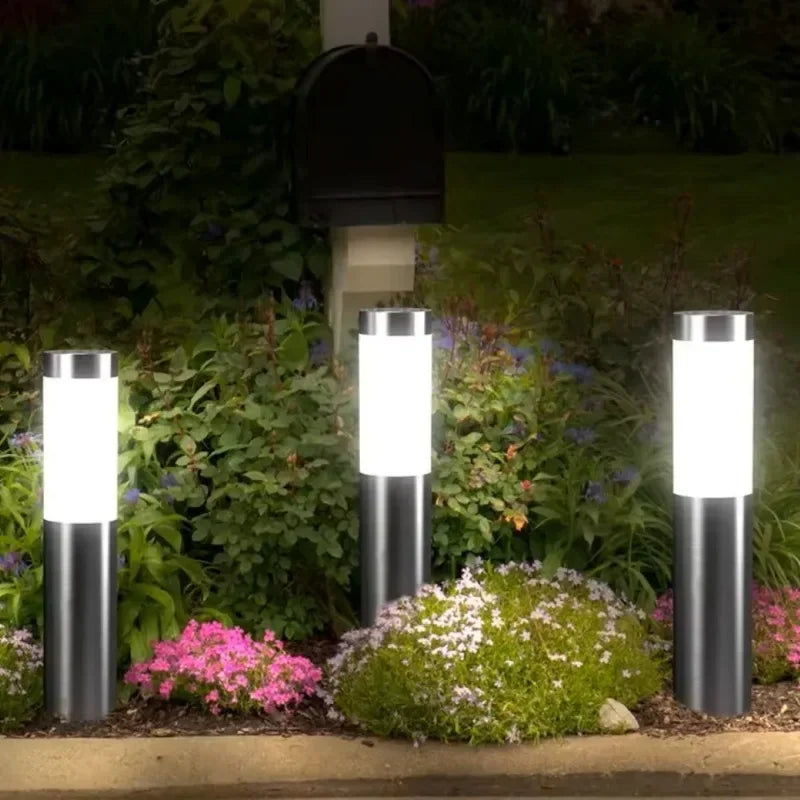 1/2/4/6 Pcs Solar Floor Lamp Waterproof Motion Sensor
