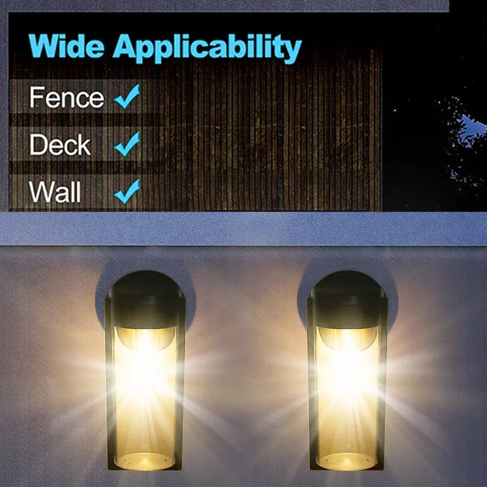 Solar Wall Lights LED Outdoor Waterproof  Hanging Tungsten Lamp Balcony Garden Corridor Porch Light Home Decoration Lighting
