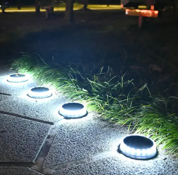 4-Pack LED Solar Garden Lights